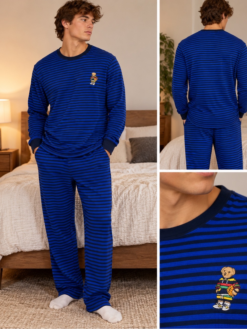 Polo Ralph Lauren Thermal Sleepwear Shirt Mens L